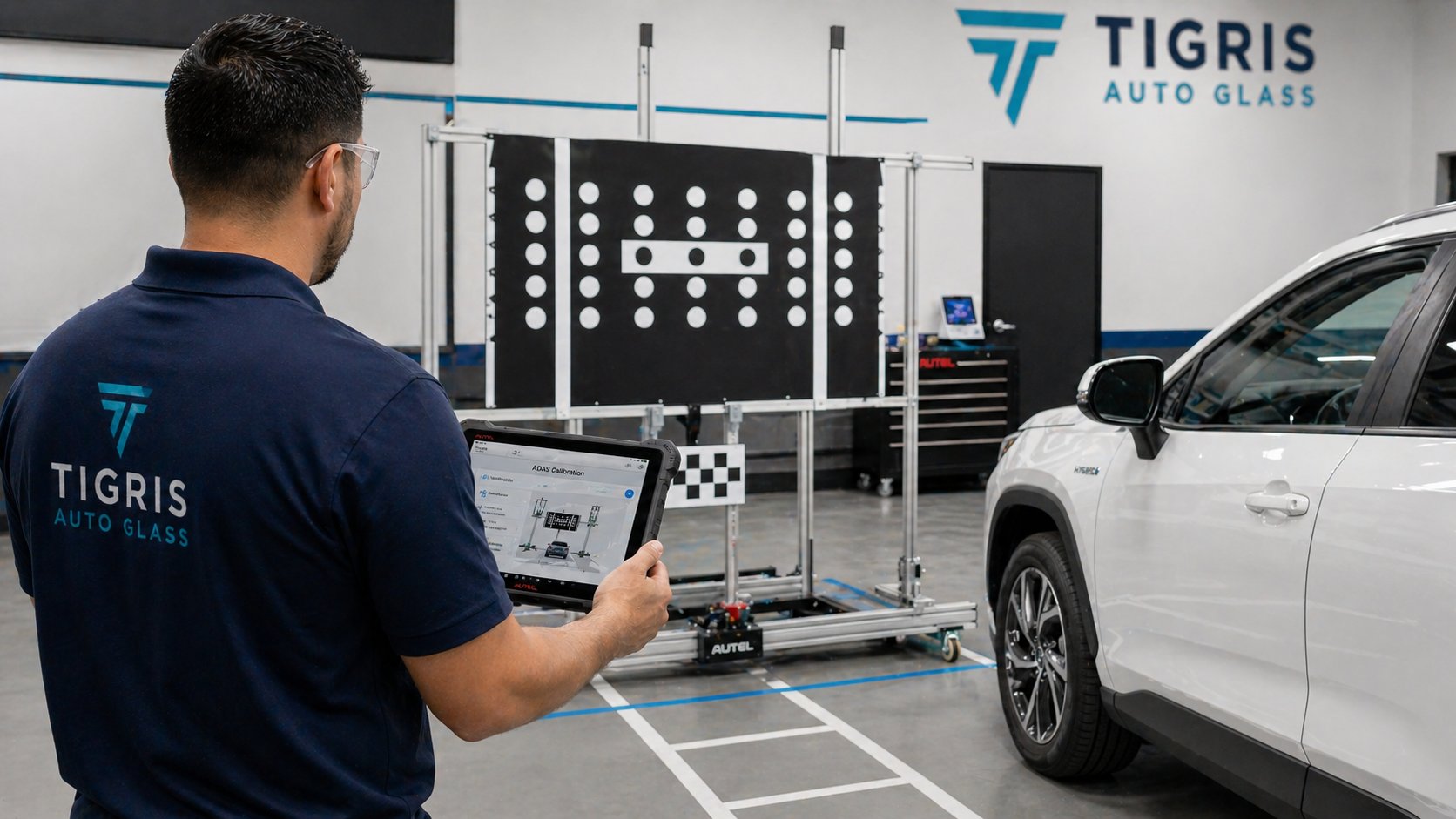 Tigris Auto Glass ADAS calibration
